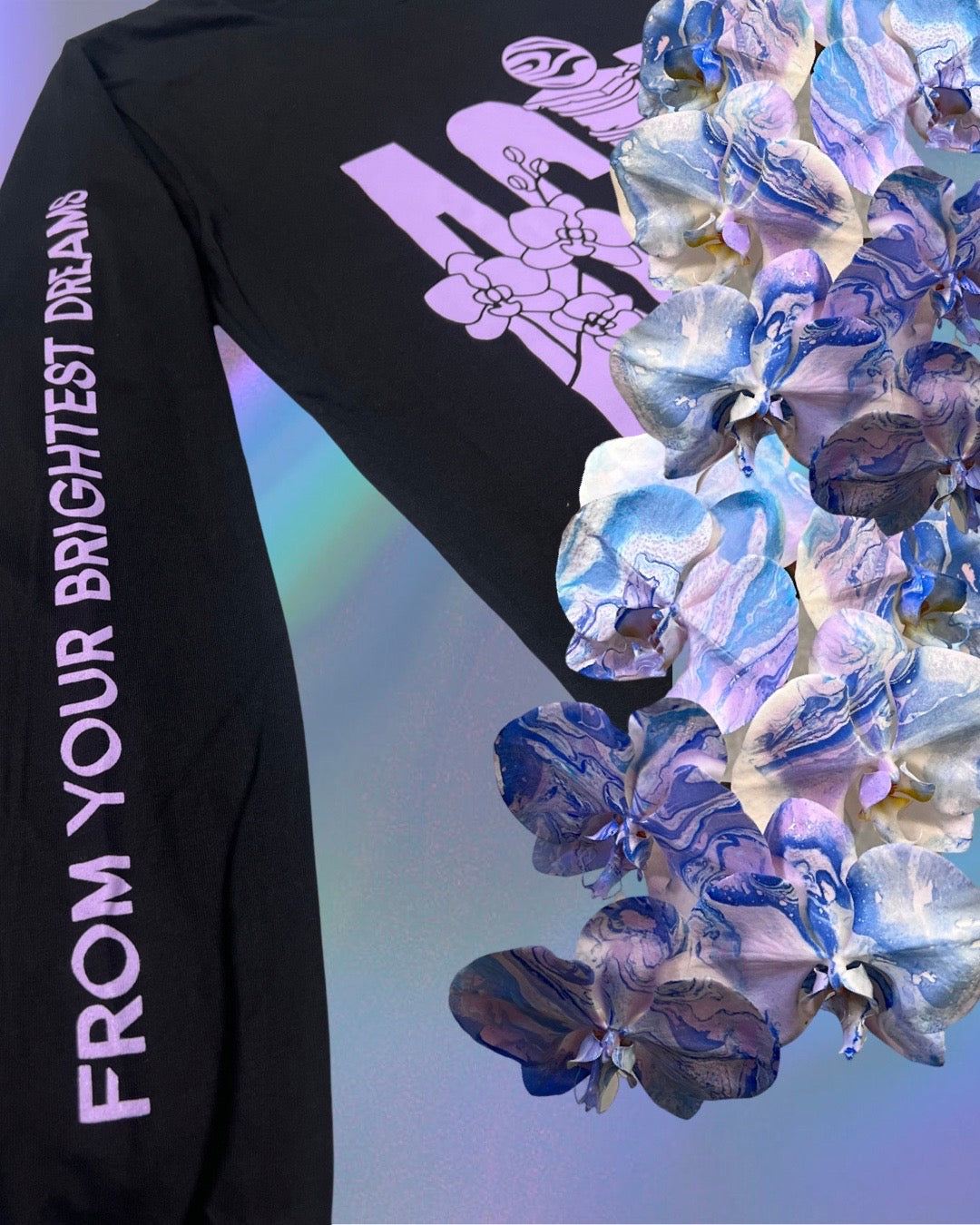 AF WINTER UNIFORM - BRIGHTEST DREAMS / LS / BLACK+LILAC