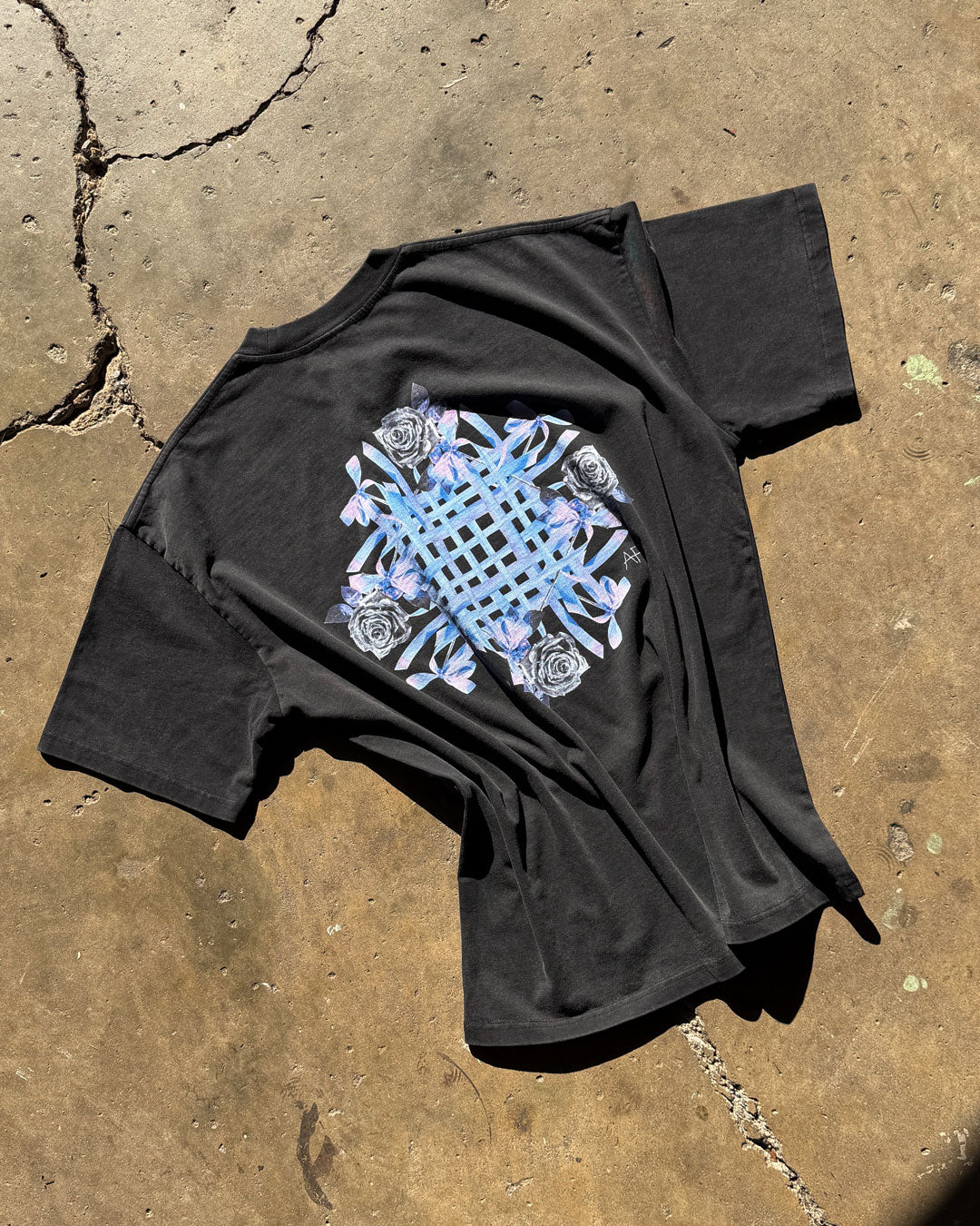 Chrome Rose Knot Tee