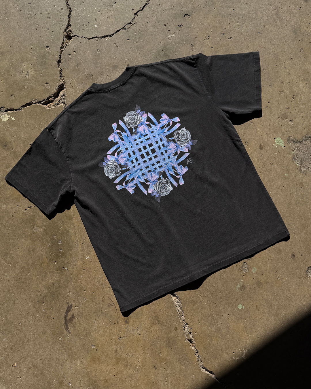 Chrome Rose Knot Tee