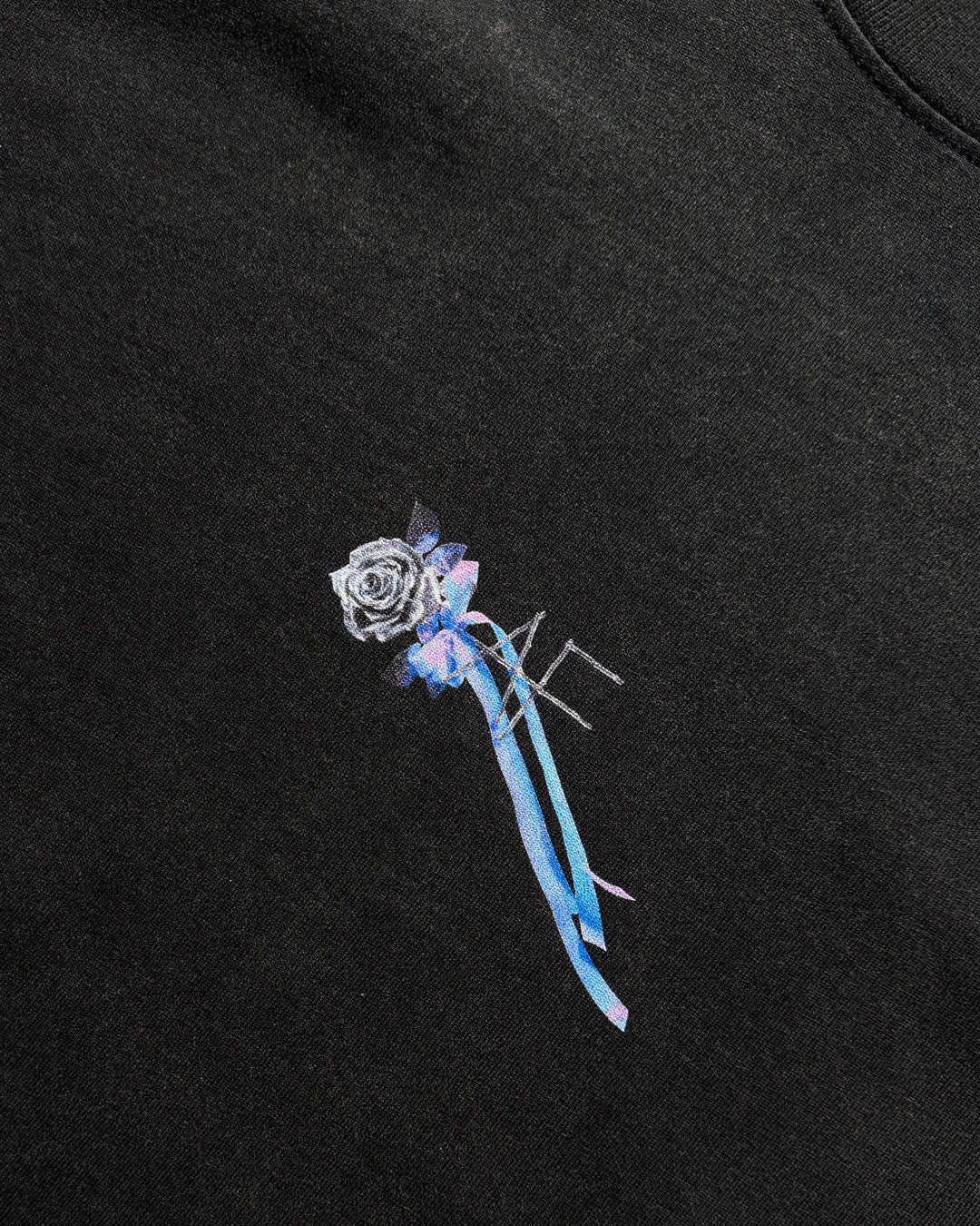 Chrome Rose Knot Tee
