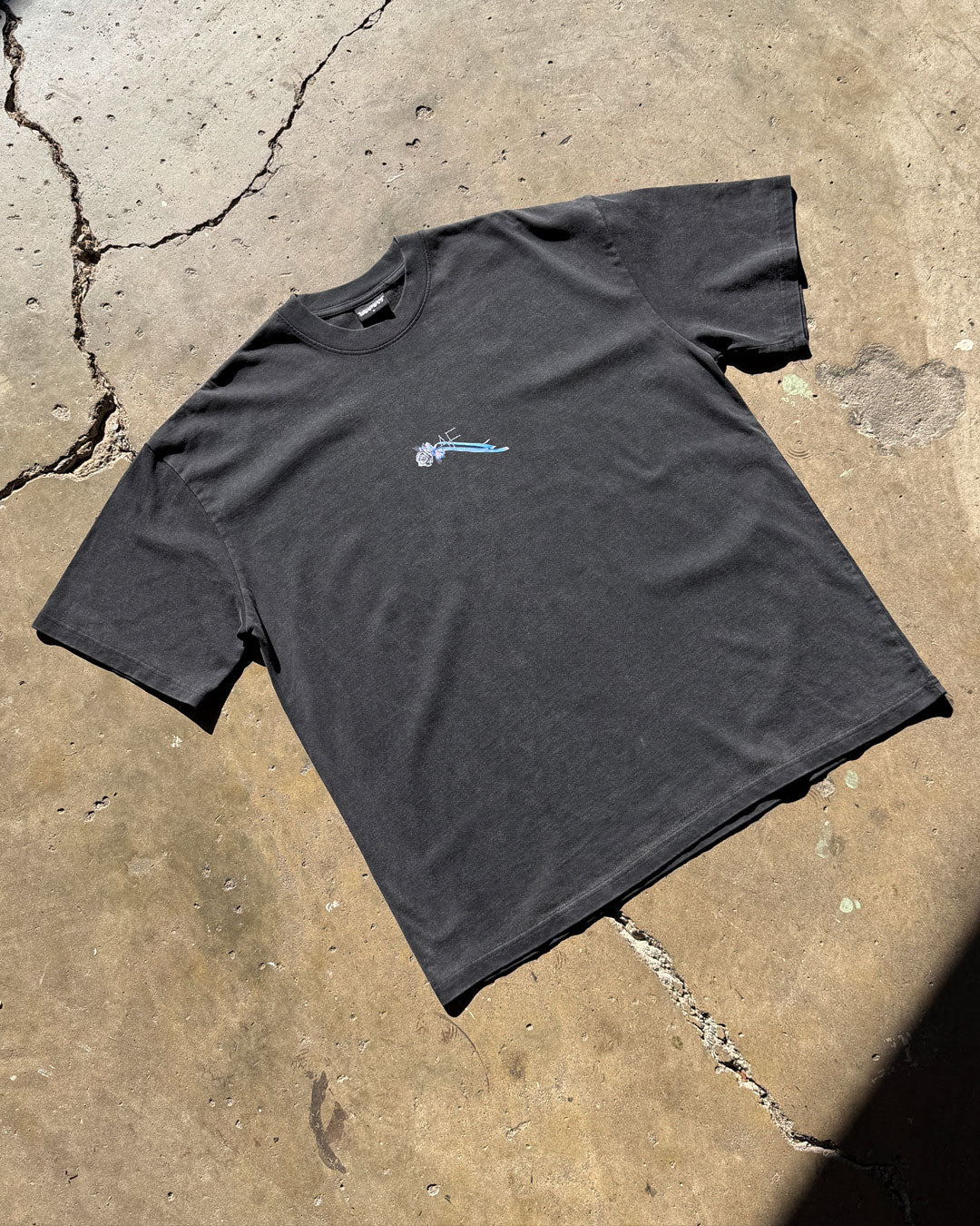 Chrome Rose Knot Tee