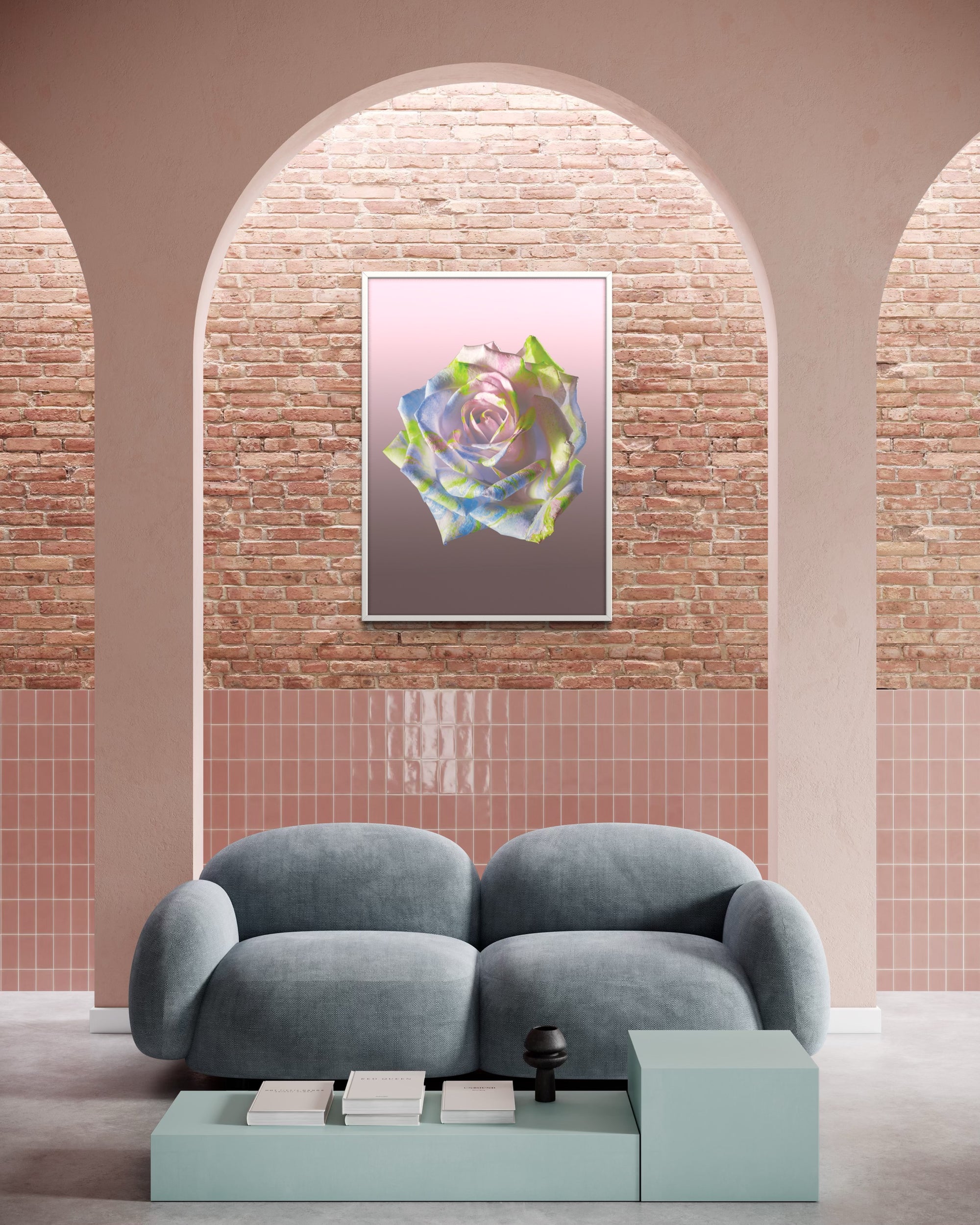 FLOWER SPECIMEN Fine Art Print - Pastel Rose