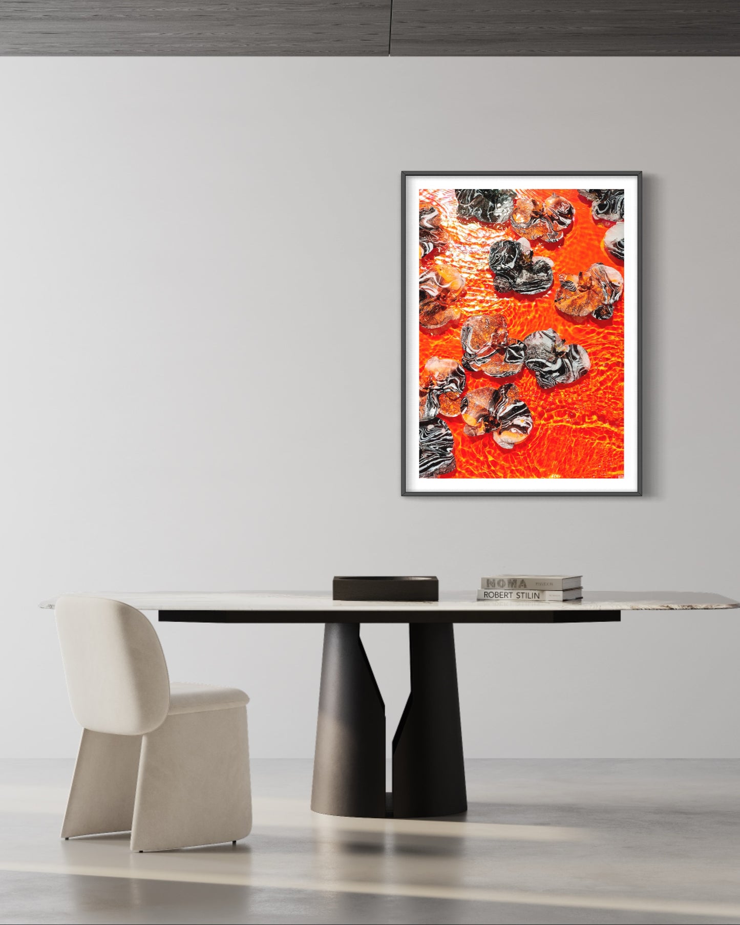 MONOCHROME ORANGE : AF Fine Art Print